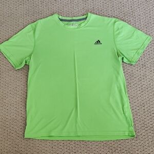 Adidas Men's Green T-Shirt